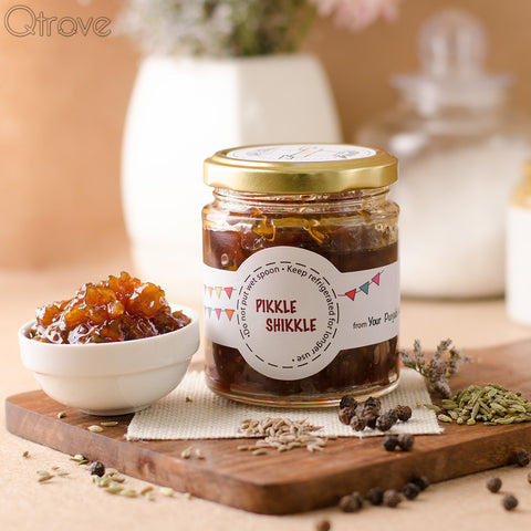 Homemade All Natural Mango Jaggery Pickle