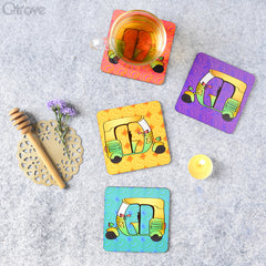 Quirk Up Auto Coasters at Qtrove