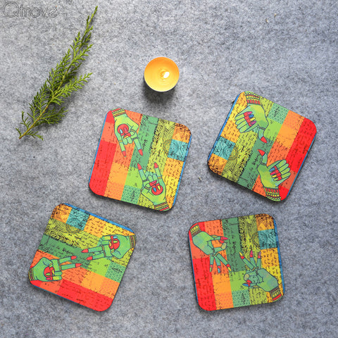 Digital Mudra Print Coasters
