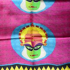 Pink Kathakali Stole at Qtrove