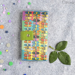 Hand Drawn Chappal Print Wallet at Qtrove