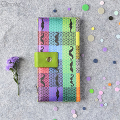 Hand Drawn Muchi Print Wallet at Qtrove