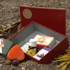 Classic Handmade Soap Gift Box (5 soaps + 1 oil) at Qtrove