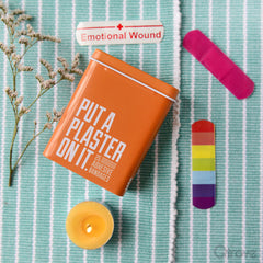 Put a Plaster On It: Band-Aids - Orange at Qtrove
