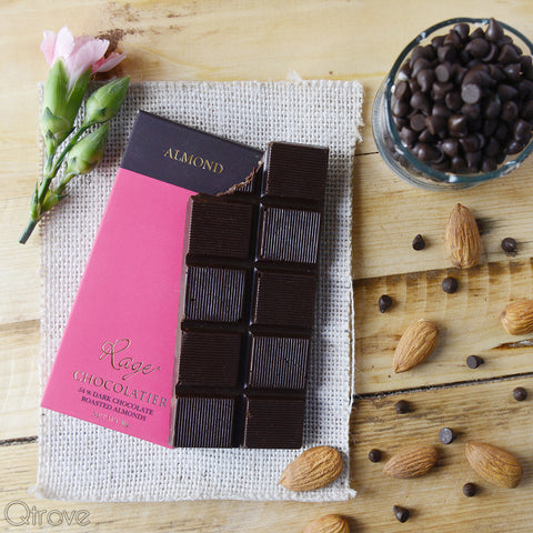 54% Dark Chocolate - Roasted Almonds