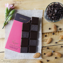 54% Dark Chocolate - Roasted Almonds at Qtrove