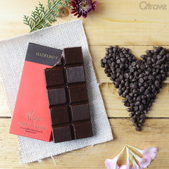 70% Dark Chocolate Hazelnut at Qtrove