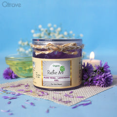 Organic Aloe Vera - Lavender Gel at Qtrove