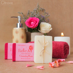 Organic Country Rose Soap at Qtrove