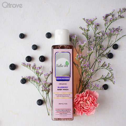 Organic Blueberry Baby Wash