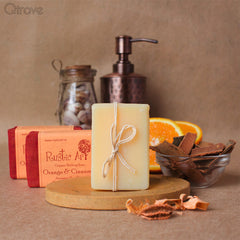 Organic Orange & Cinnamon Soap at Qtrove