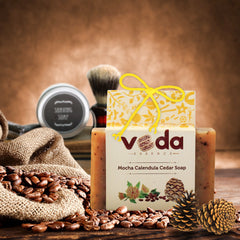 Mocha Calendula Cedar Soap at Qtrove