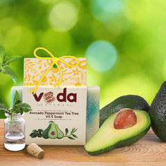 Avocado Peppermint Tea Tree Vitamin E Soap at Qtrove