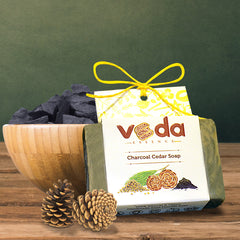 Charcoal Cedar Soap at Qtrove