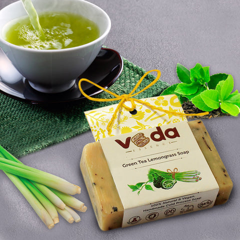 Green Tea Lemongrass Soap
