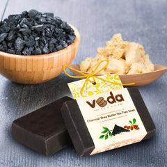 Charcoal Shea Butter Tea Tree Soap at Qtrove