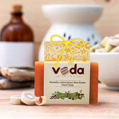 Aromatic Lemongrass Shea Butter Clove Soap at Qtrove