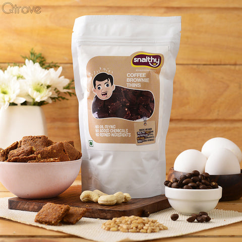 Coffee Brownie Thins