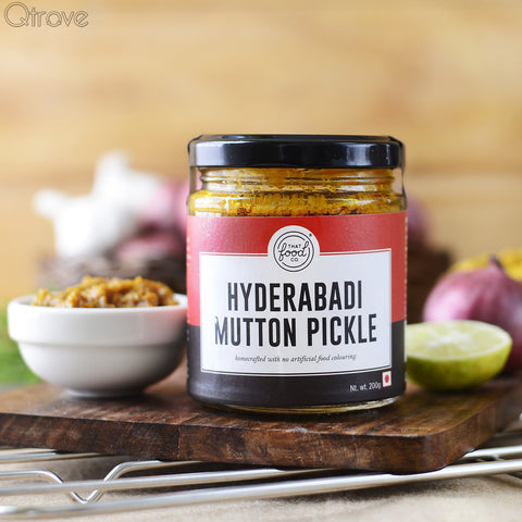Homemade Hyderabadi Mutton Pickle