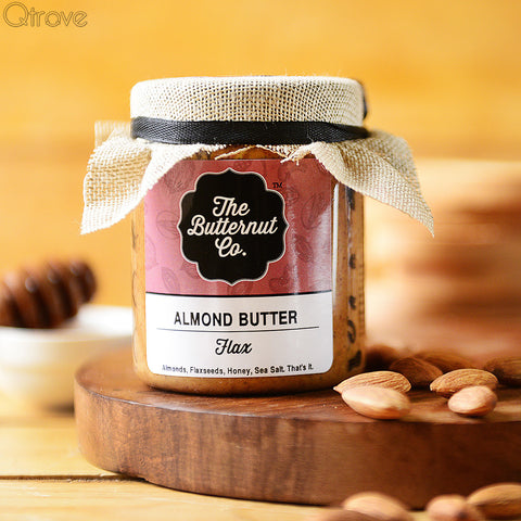 Preservative-Free Flaxseed Almond Butter
