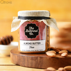 Preservative-Free Flaxseed Almond Butter at Qtrove