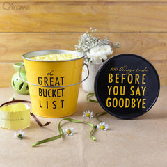 The Great Bucket List (Goodbye) at Qtrove