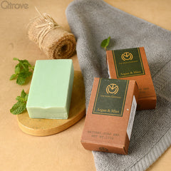 All Natural Argan And Mint Soap at Qtrove