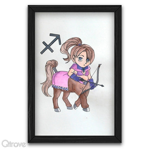 The Optimistic Sagittarian Wall Art