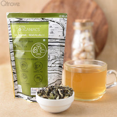 Organic Detox Green Tea with Stevia Leaf (Pack of 2) at Qtrove