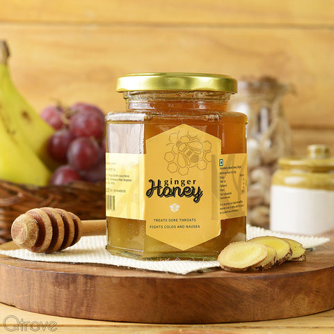 Raw Ginger Honey | Buy Flavored Honey Online