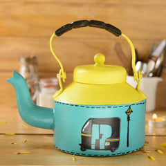 Hand Painted Kettle Artifact at Qtrove