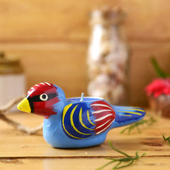 Handmade Bird Candle Holder From The Tales Of Panchatantra at Qtrove