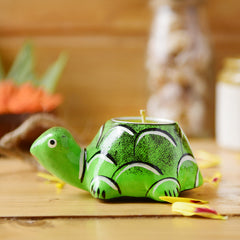 Handmade Tortoise Candle Holder From The Tales Of Panchatantra at Qtrove
