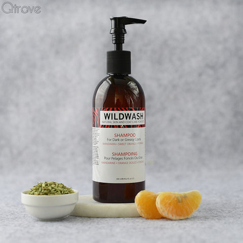 All Natural Shampoo For Dark or Greasy Dog Coats