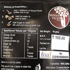 Woodi Peck’s Premium Instant Coffee at Qtrove