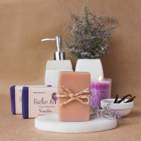 Bath And Beyond - Rustic Art Organic Vanilla Soap