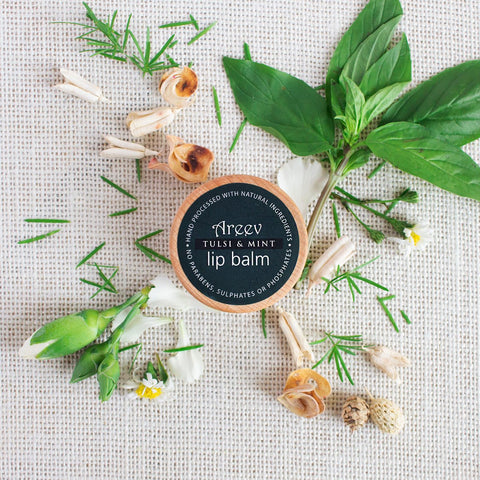 Bath And Beyond - Tulsi And Mint Natural Lip Balm