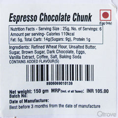 Frozen Cookie Dough - Espresso Chocolate Chunk at Qtrove