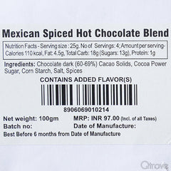 Hot Chocolate Blend - Mexican Spiced at Qtrove