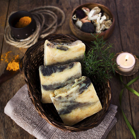 Hand Made Soaps - Neem And Turmeric Soap