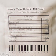 Lemony Raisin Biscotti at Qtrove