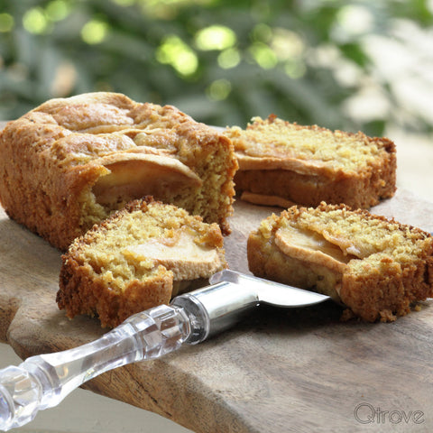 Sunken Apple Tea Cake