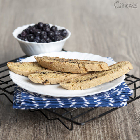 Vanilla Choco-Chip Biscotti