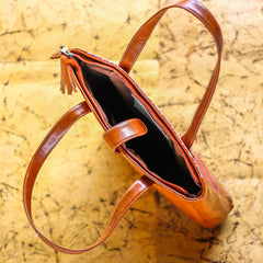 The Indian Red Lotus Series Casual Tote at Qtrove