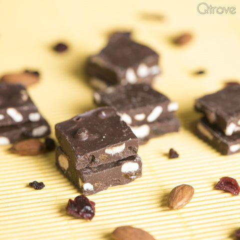 Homemade Fruit And Nut Chocolate