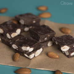 Homemade Roasted Almond Chocolate at Qtrove