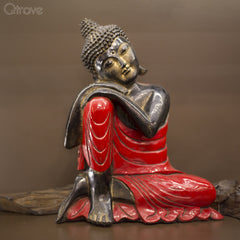 Nirvana Budhha Figurine at Qtrove
