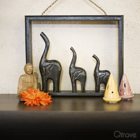 Elephants In My Home Wall Hanging