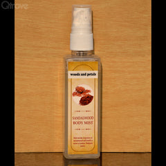 Alcohol-Free Sandalwood Body Mist at Qtrove