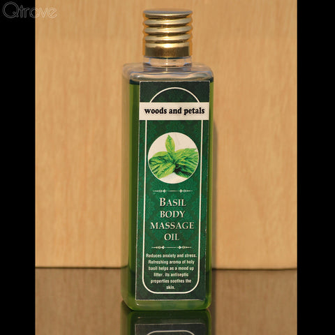 Paraben Free Basil Body Massage Oil
